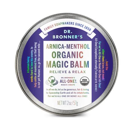 Arnica menthol orfganic magic balm